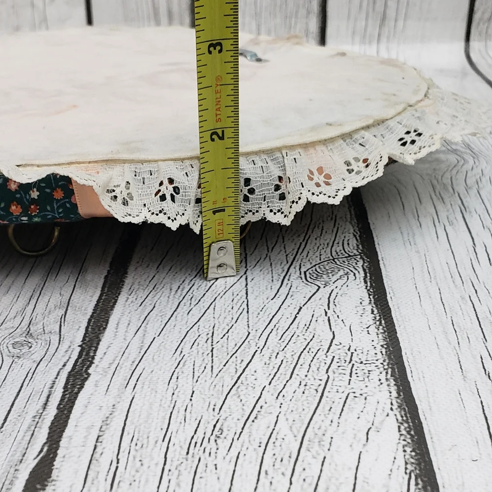Vintage Handcrafter Pin Cushion Heart with Hooks